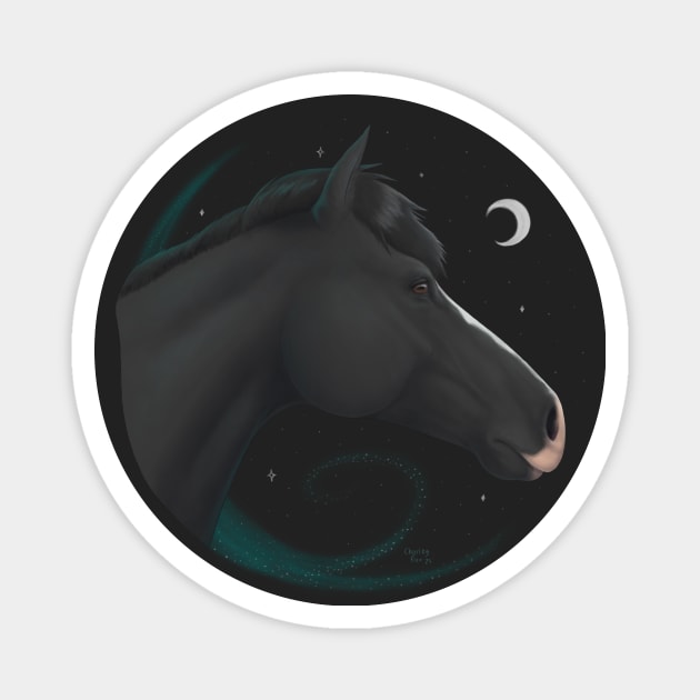 Mystic Stallion Magnet by CharleyFox